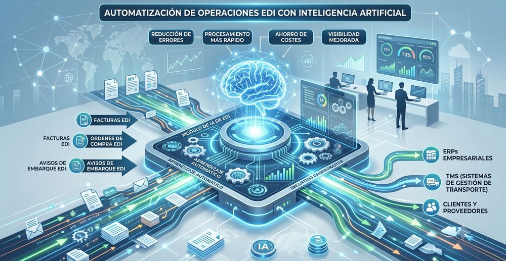 AI-based governance of EDI operations